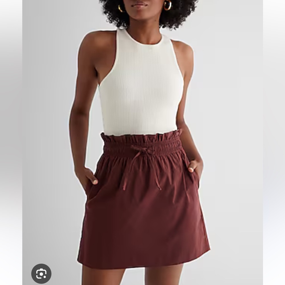 NWT EXPRESS PAPERBAG SKIRT